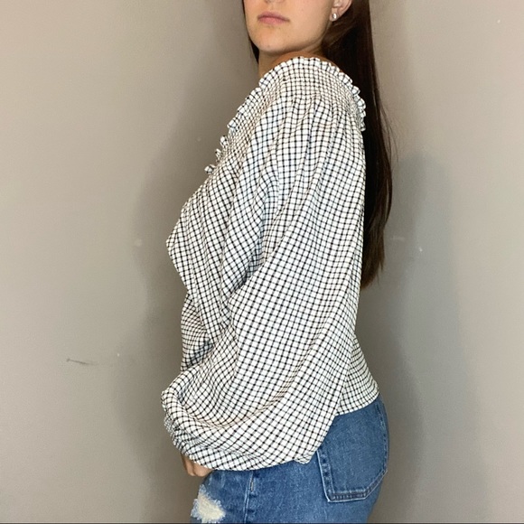 ✨5/$15✨ Zara off the shoulder tunic top size S - Picture 4 of 16